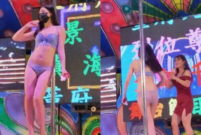 TW 廟會鋼管辣妹 show (12)