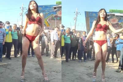 TW 廟會鋼管辣妹 show (20)