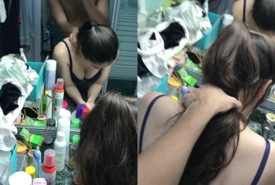 直接在廁所後入一直服務我的乖女友