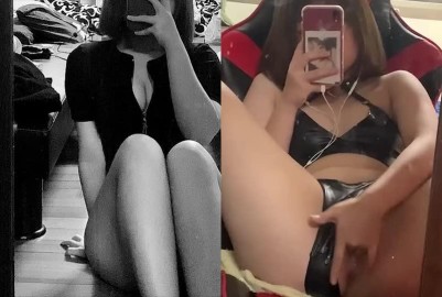 亞洲自拍外流陷阱妹對鏡子摳穴