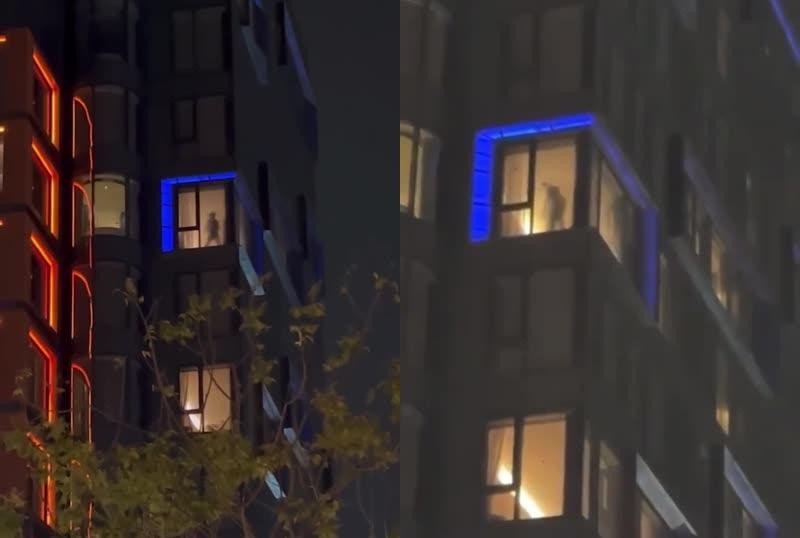 灣灣高雄中央公園英迪格酒店甲甲窗邊皮影戲屁眼派對BL GAY