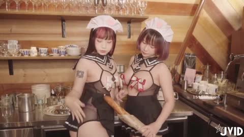 於心 桃桃 女僕特殊服務  #JVID