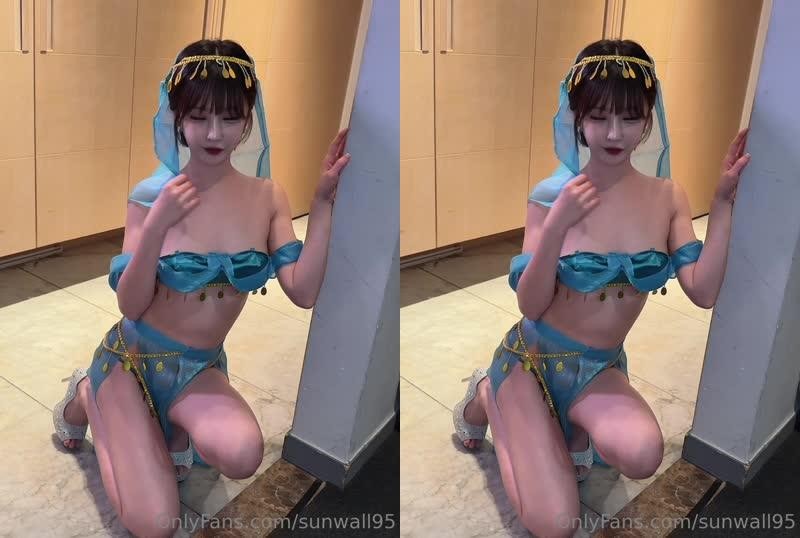 onlyfans_sunwall95 成人版阿拉丁公主 未成年別點喔