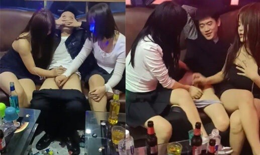 KTV4男6女吃雞大亂斗