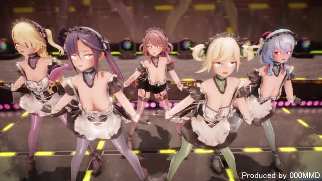 【原神 Genshin Impact】バーバラ・フィッシュル・モナ・甘雨・胡桃で SECRET NUMBER - Got That Boom